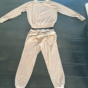 Michael stars waffle jogger set